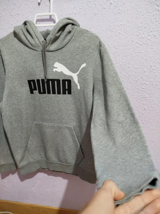 Sudadera Puma Gris Talla XS