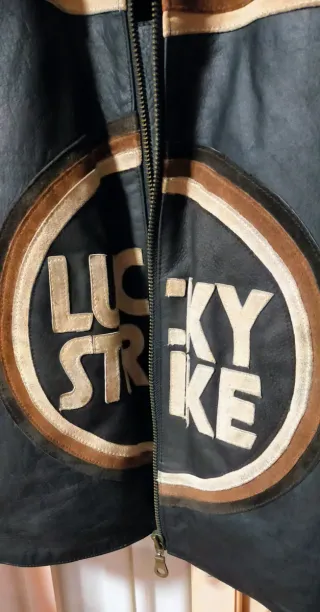 Chaqueta Cuero Lucky Strike Motos