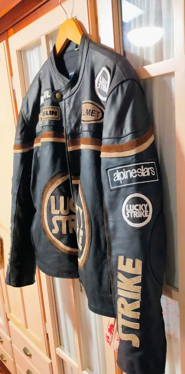 Chaqueta Cuero Lucky Strike Motos