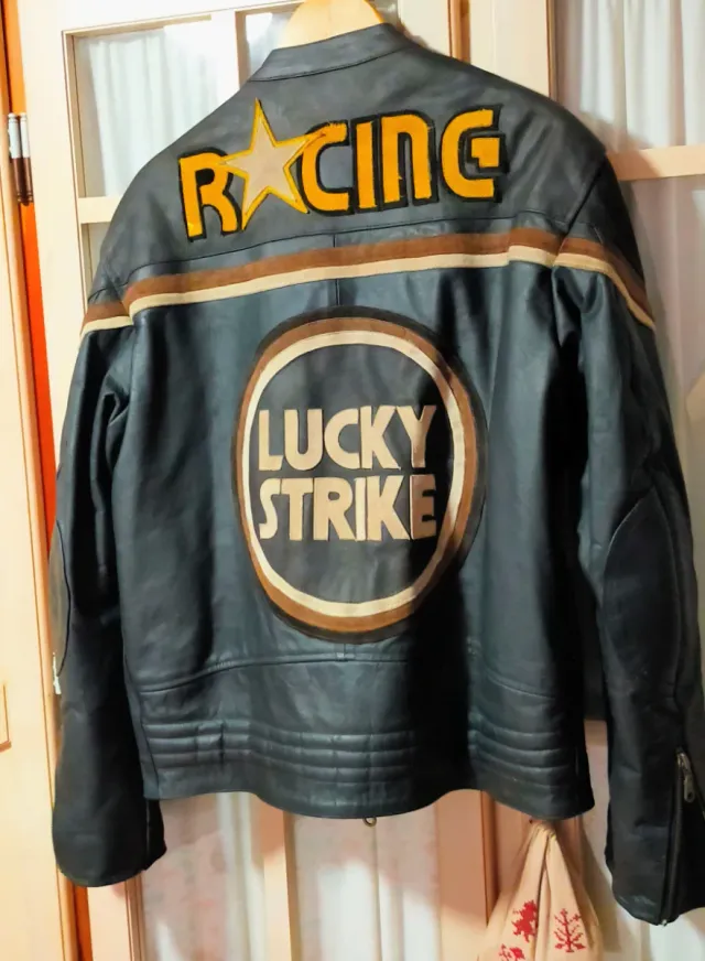 Chaqueta Cuero Lucky Strike Motos