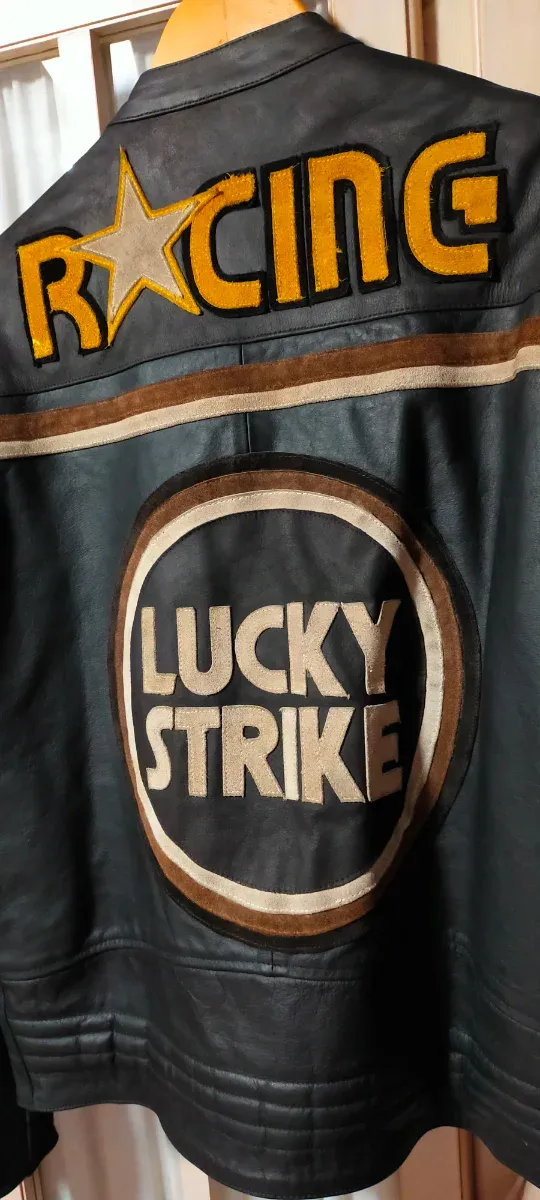 Chaqueta Cuero Lucky Strike Motos