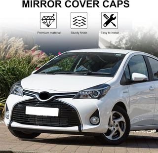 Carcasa Espejo Retrovisor Izq Toyota Yaris Blanco