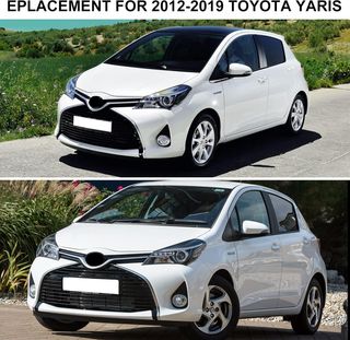 Carcasa Espejo Retrovisor Izq Toyota Yaris Blanco