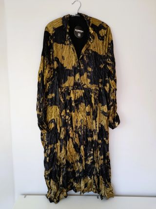 Vestido Alembika Negro y Dorado Talla Única
