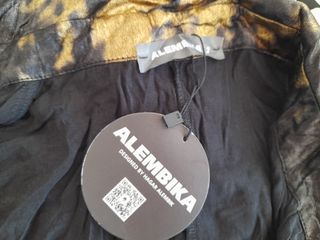 Vestido Alembika Negro y Dorado Talla Única