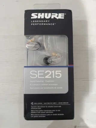 Shure SE215 Nuevos Precintados