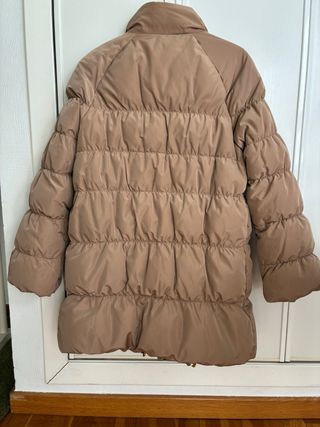 Parka Purificación García Beige 