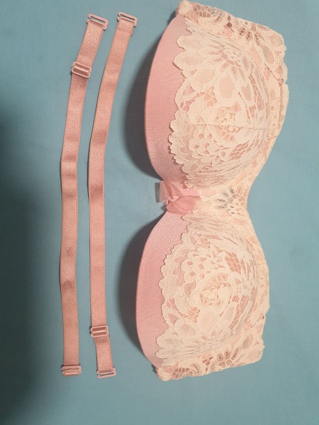 Sujetador Hunkemöller 95E Rosa Encaje
