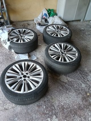 4 Llantas 19” 5x108 buje 63.4 mm Ford Volvo Jaguar