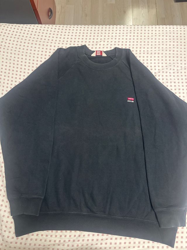 Sudadera Levi's Caballero Talla XL Negra