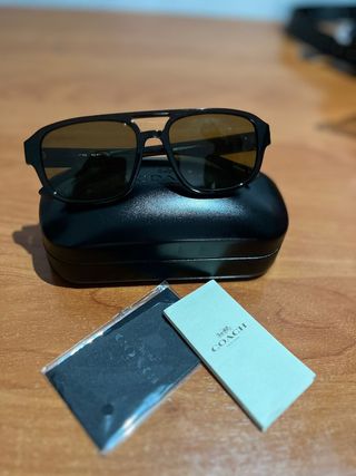Gafas de Sol Coach Negras y Marrones