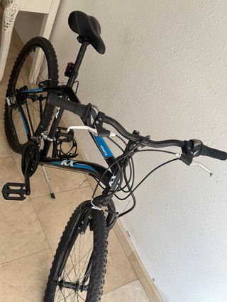 Bicicleta azul seminueva p/ adulto o joven