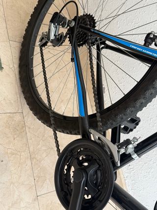 Bicicleta azul seminueva p/ adulto o joven