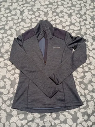 Forro Polar Columbia Azul Mujer