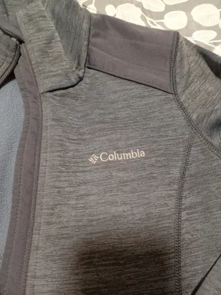 Forro Polar Columbia Azul Mujer
