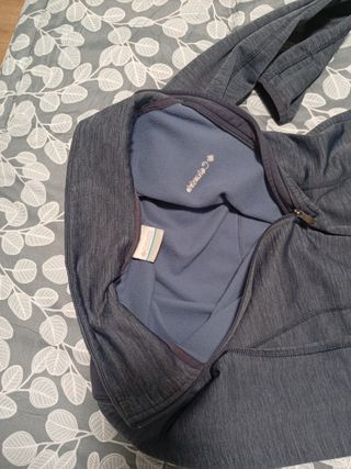 Forro Polar Columbia Azul Mujer