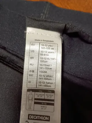 Pantalón corto Oxelo con protecciones niña/niño