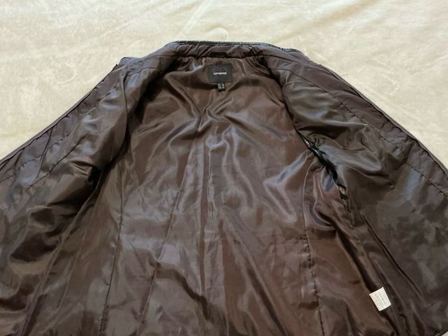 Chaleco acolchado mujer marrón