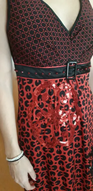 Vestido Pasquale Mola Talla M Fiesta