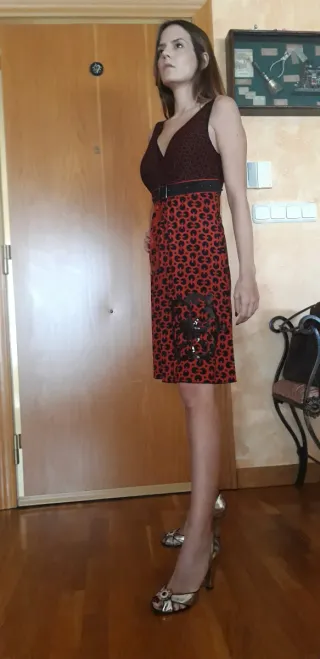 Vestido Pasquale Mola Talla M Fiesta