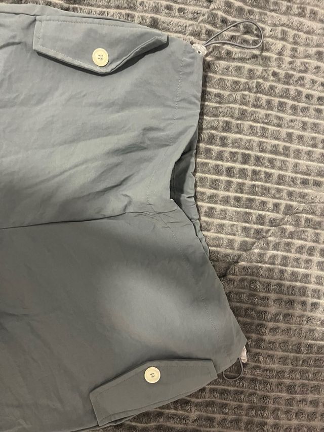 Pantalón gris oversize