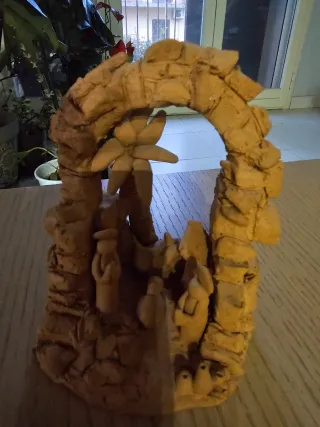 Presepe Caltagirone in terracotta