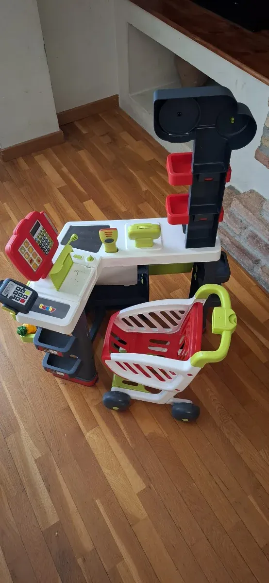 Supermercado Juguete con Carrito