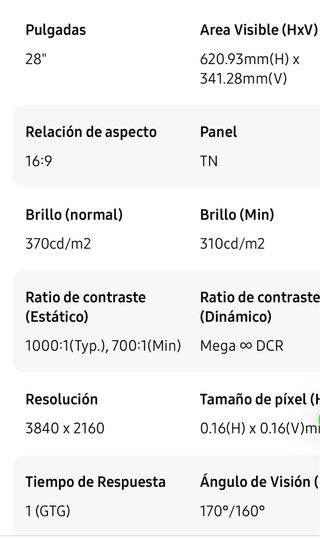 Pantalla ordenador Samsung