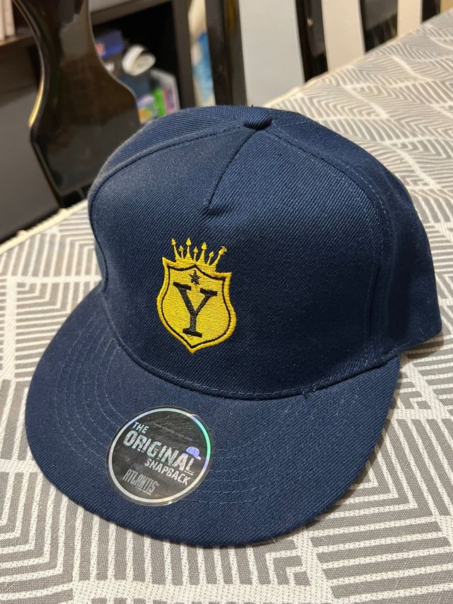 Gorra Atlantis Snapback Azul y Dorada