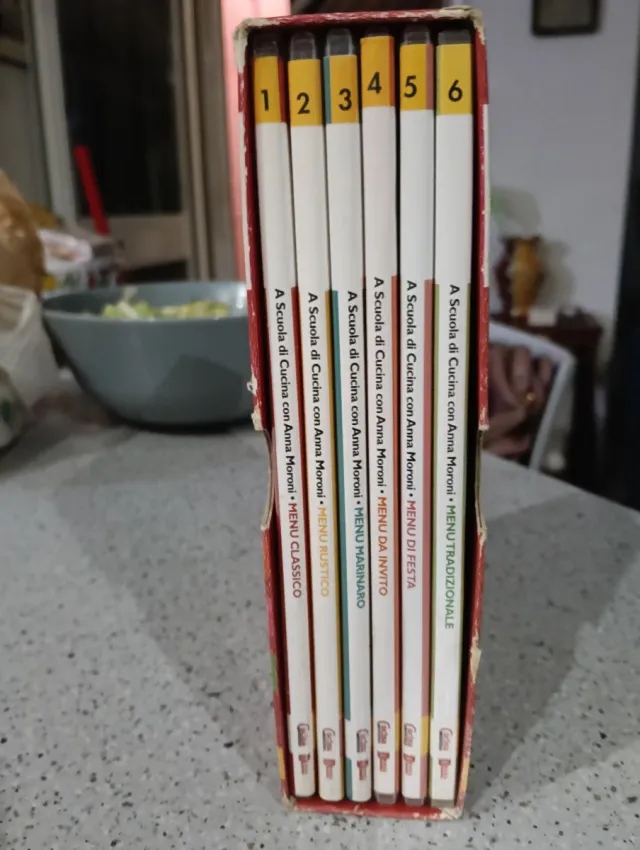 DVD 6 video cucina Anna Moroni