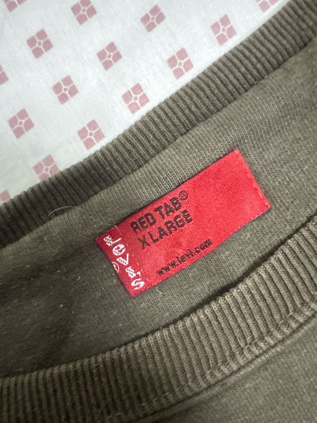 Sudadera Levi's Caballero XL Verde Oliva