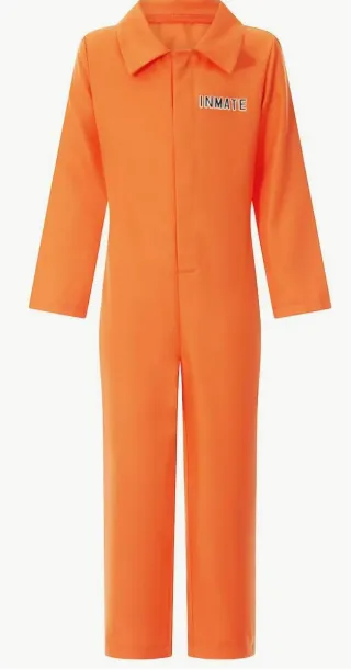 Disfraz Preso con Grillete Bola Talla M