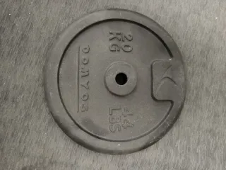 Disco de pesa 20 kg DOMYOS