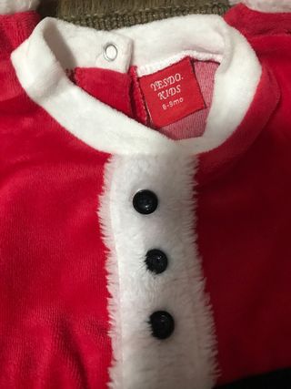 Disfraz Papá Noel Infantil Talla Única
