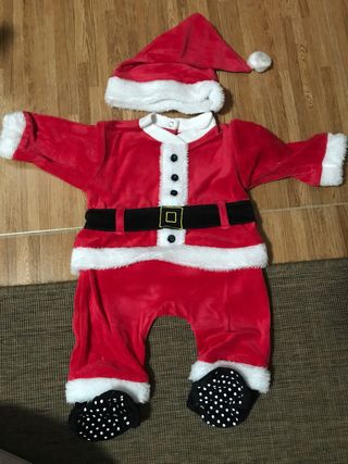 Disfraz Papá Noel Infantil Talla Única