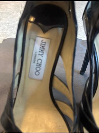 Sandalias Jimmy Choo Negras Talla 38.5
