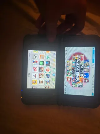 Nintendo New 3DS XL negra pantalla ips 