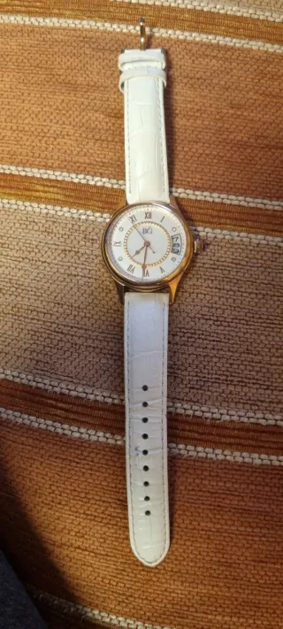 Reloj BG Mujer Dorado y Blanco
