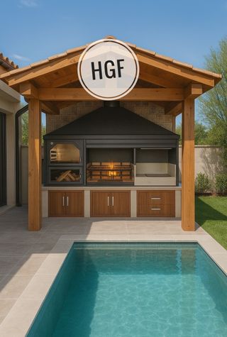 BARBECUE CON FORNO L-333
