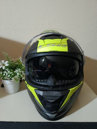 Casco LS2 FF800 Storm II Negro/Amarillo