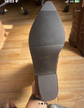 Botas de piel cowboy Azarey marrones nuevas 