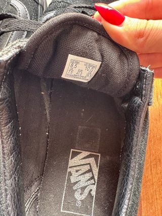 Vans Old Skool Talla 41 Negro