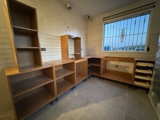 Módulos de cocina madera y metal