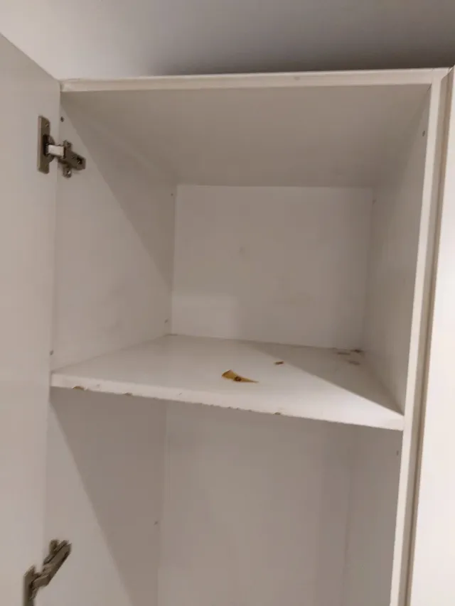 Armario ropero blanco de madera