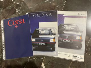 Lote Catálogos Opel Corsa A