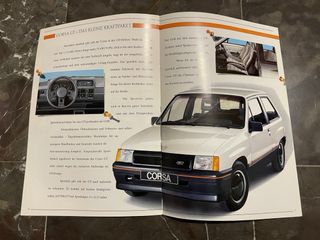 Lote Catálogos Opel Corsa A