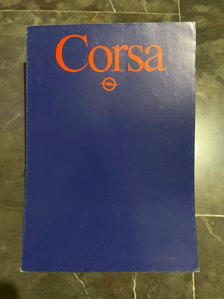 Lote Catálogos Opel Corsa A