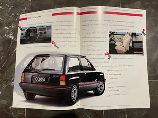 Lote Catálogos Opel Corsa A