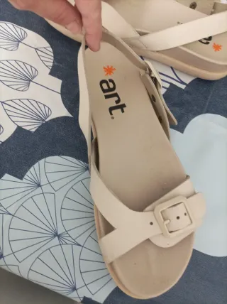 Sandalias Art Beige