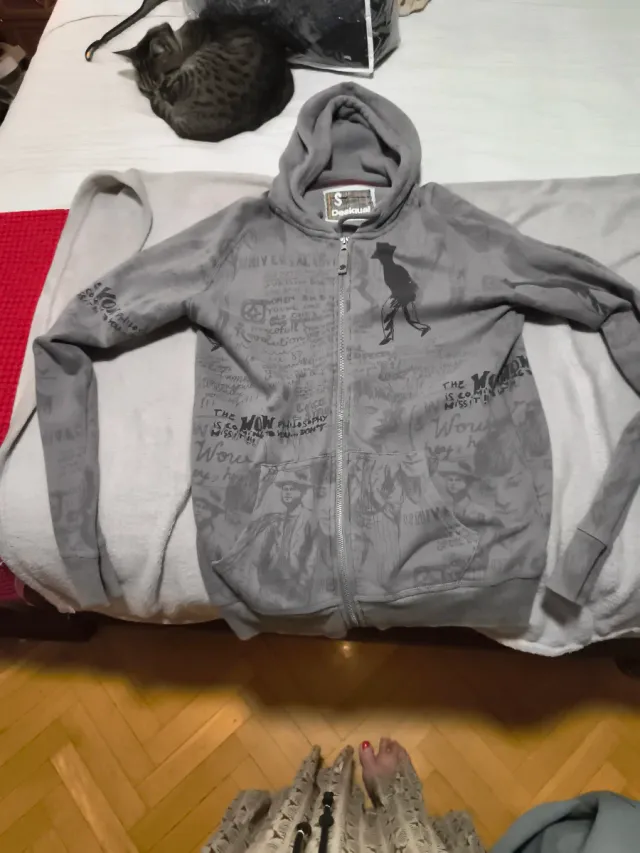 Chaqueta Desigual Gris Talla S